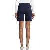 Lands’ End Women’s Sport Knit High Rise Shorts(Radiant Navy)