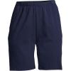 Lands’ End Women’s Sport Knit High Rise Shorts(Radiant Navy)
