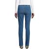 Lands’ End Women’s Starfish High Rise Knit Denim Straight Jeans(Medium Sea Blue)
