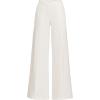 Lands’ End Women’s Starfish High Rise Palazzo Pants(Ivory)