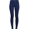 Lands’ End Women’s Starfish Mid Rise Knit Leggings(Deep Sea Navy)