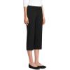 Lands’ End Women’s Starfish Mid Rise Pull-On Crop Pants(Black)