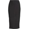 Lands’ End Women’s Starfish Side Zip Midi Skirt(Black)