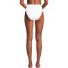 Lands’ End Women’s Tugless High Waisted Bikini Bottoms(White)