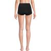 Lands’ End Women’s Tugless High Waisted Swim Boy Shorts(Black)