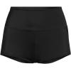 Lands’ End Women’s Tugless High Waisted Swim Boy Shorts(Black)