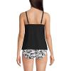 Lands’ End Women’s Tulip Hem Tankini Top(Black)