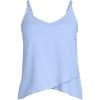 Lands’ End Women’s Tulip Hem Tankini Top(Soft Cloud Blue)