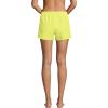 Lands’ End Women’s Woven Packable 3″ Dolphin Hem Swim Cover-up Shorts(Sunlight Lime)