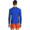 Lands’ End mens Long Sleeve Swim Tee Rash Guard(Blue)