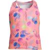 Lands’ End Big Girls UPF 50 Racerback Tankini Swimsuit Top(Primo Pink Jellyfish)