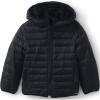 Lands’ End Big Kids Reversible Jacket(Black)