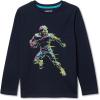 Lands’ End Boys Graphic T Shirt(Classic Navy Quarterback)