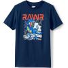 Lands’ End Boys Graphic T Shirt(Deep Sea Navy Dino)