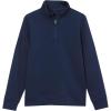 Lands’ End Boys Half Zip Pullover(Deep Sea Navy)