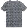 Lands’ End Boys Husky Active Performance Tee(Black Space Dye)