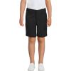 Lands’ End Boys Husky Sport Active Performance Chino Shorts 18 Black