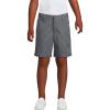 Lands’ End Boys Husky Sport Active Performance Chino Shorts 20 Arctic Gray