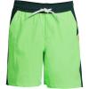 Lands’ End Boys Hydroliner Quick Dry UPF 50 Swim Trunk(Electric Lime)