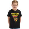 Lands’ End Boys’ Soft Cotton Short Sleeve Graphic T-Shirt(Black)