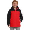 Lands’ End Boys’ Squall Waterproof Fleece Lined Insulated Jacket(Fiery Red)