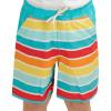 Lands’ End Boys’ Swimwear UPF 50 Comfort Liner Swim Trunks (S-XL)(Ivory)