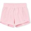 Lands’ End Girls Active Woven Shorts(Fairy Tale Pink)