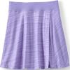 Lands’ End Girls Athletic Active Skort(Lavender Mist Space Dye)