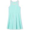 Lands’ End Girls Athletic Active Tank Top Dress(Aruba Blue)
