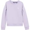 Lands’ End Girls Knit Crewneck Sweatshirt(Pastel Lilac)