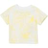 Lands’ End Girls Meet and Greet Pocket Tee(Yellow Tie Dye)