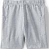 Lands’ End Girls Tough Cotton Bike Shorts(Gray Heather)