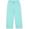 Lands’ End Girls Wide Leg Knit Pants(Aruba Blue)