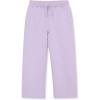 Lands’ End Girls Wide Leg Knit Pants(Pastel Lilac)