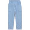 Lands’ End Girls Woven Pull On Utility Cargo Pants(Robins Egg)