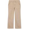 Lands’ End Girls Woven Pull On Utility Cargo Pants(Sand Khaki)