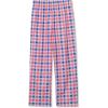 Lands’ End Kids Flannel Pajama Pants(Guava Pink Plaid)