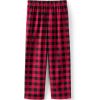 Lands’ End Kids Flannel Pajama Pants(Red Buffalo Plaid)