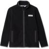 Lands’ End Kids Fleece Full Zip Jacket(Black/Light Black)