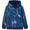 Lands’ End Kids High Pile Lined Zip Hoodie(Galaxy/Navy)