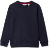 Lands’ End Kids Husky Fleece Crewneck Sweatshirt(Classic Navy)