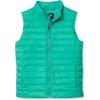 Lands’ End Kids Insulated Down Alternative ThermoPlume Vest(Gumdrop Green)