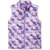 Lands’ End Kids Insulated Down Alternative ThermoPlume Vest(Purple Glitter)