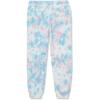 Lands’ End Kids Iron Knee Fleece Jogger Sweatpants(Deep Lavendar Tie Dye)