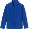 Lands’ End Kids Mid-weight Fleece Jacket(Cobalt)