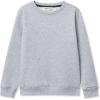 Lands’ End Kids Novelty Fleece Crewneck Sweatshirt(Heather Gray)