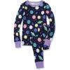 Lands’ End Kids Pattern Snug Fit Pajama Set(Colorful Galaxy Print)