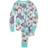 Lands’ End Kids Pattern Snug Fit Pajama Set(Pastel Comic Print)