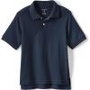 Lands’ End Kids School Uniform Polo – 100% Cotton Comfort That Lasts All Year, Easy-Care, Short Sleeve(Classic Navy)