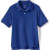 Lands’ End Kids School Uniform Polo – 100% Cotton Comfort That Lasts All Year, Easy-Care, Short Sleeve(Cobalt)
